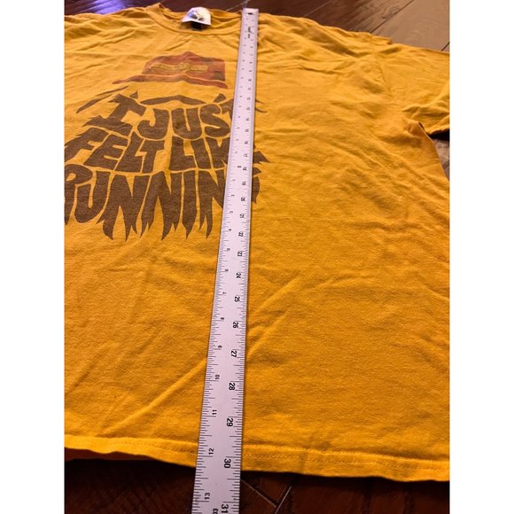 Bubba Gump Men’s Yellow Forest Gump Tshirt sz 2xl - Picture 3 of 6
